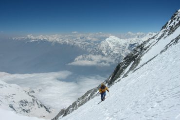 Dhaulagiri trek means ‘white mountain’ in Sanskrit, which isn’t difficult to believe when seeing this majestic Mountain peak rising over Dhaulagiri Base Camp.