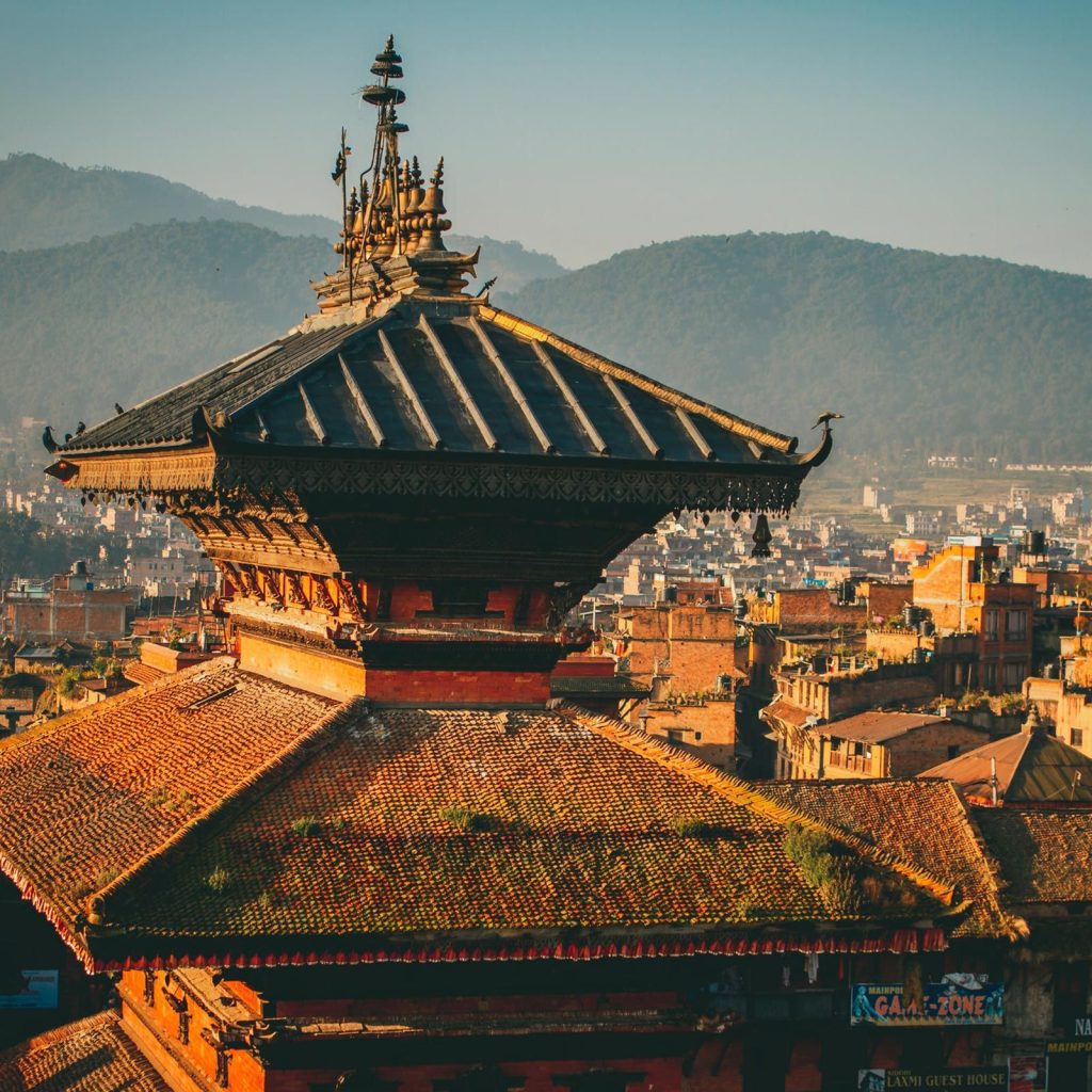 Tourists exploring Kathmandu Durbar Square and Swayambhunath Stupa during a 3 Nights 4 Days Nepal Tour — blending heritage, temples, and Himalayan views.